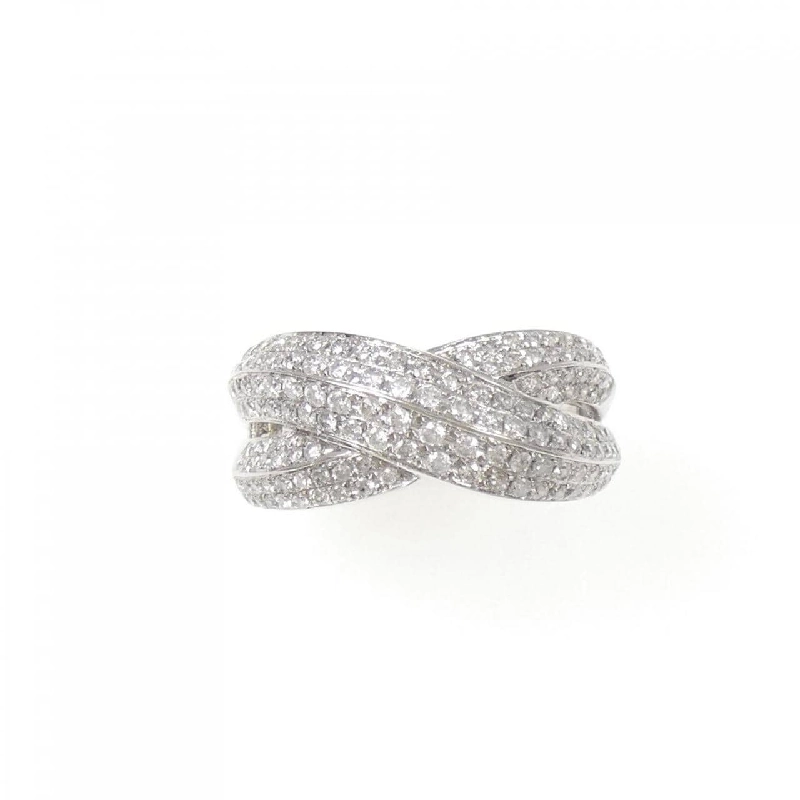 Nhẫn kim cương Pavé 750WG 0.76CT - Hàng hiệu Chính hãng 855698