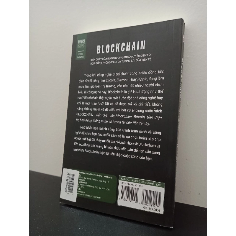 BLOCKCHAIN: Bản Chất Của Blockchain, Bitcoin, Tiền Điện Tử, Hợp Đồng Thông Minh và Tương Lai Của Tiền Tệ (Tái Bản) - Mark Gates New 100% HCM.ASB2703 342833