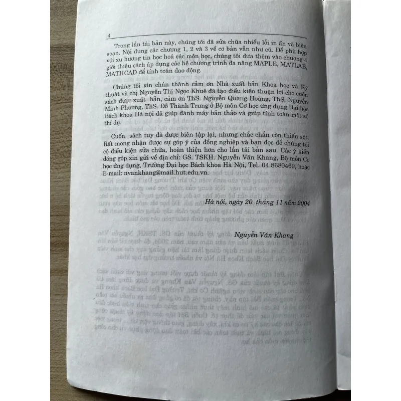 Bài tập dao động kỹ thuật_Nguyễn Văn Khang 790975