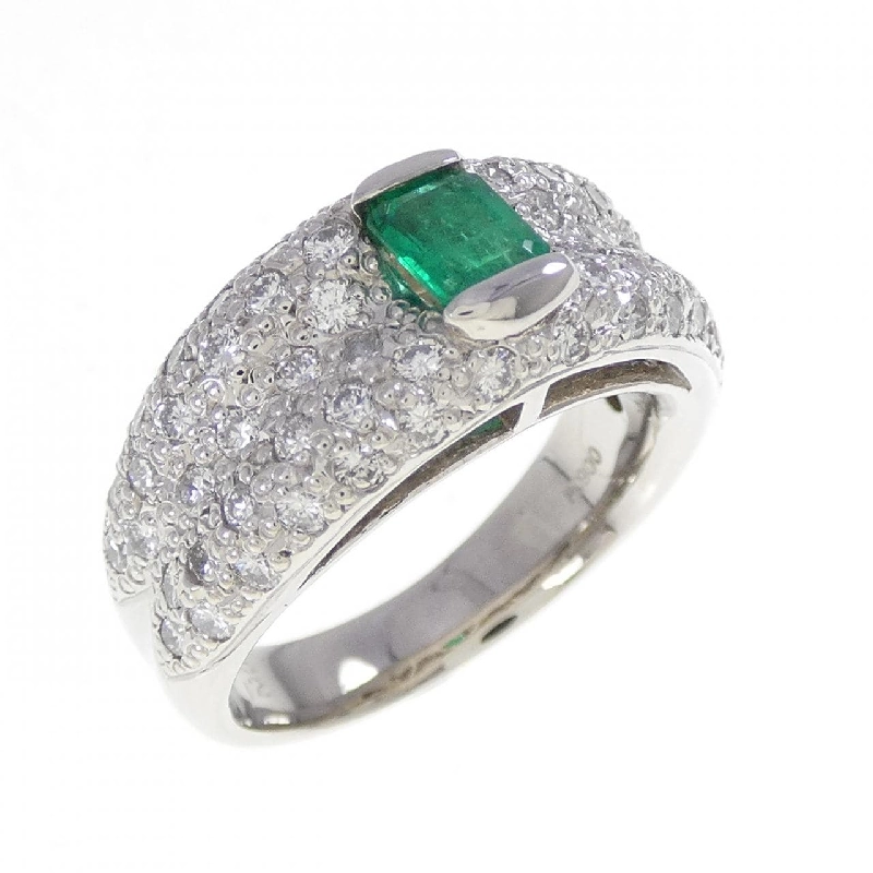 Nhẫn Emerald PT900 0.35CT - Hàng hiệu Chính hãng 849175