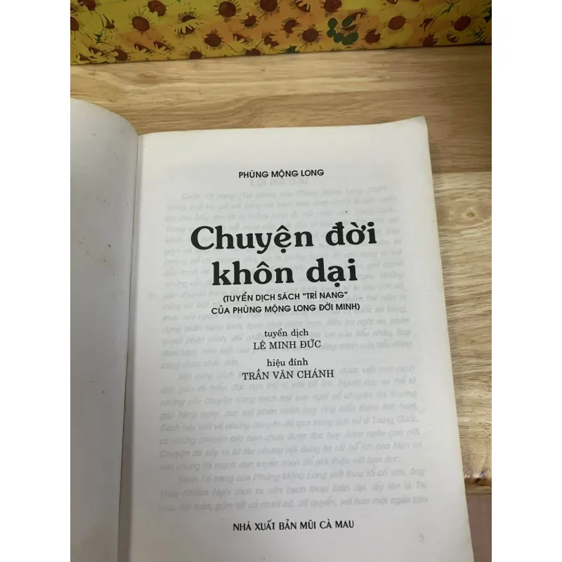 Chuyện Đời Khôn Dại (Trí Nang Tuyển Dịch) - Phùng Mộng Long 715868