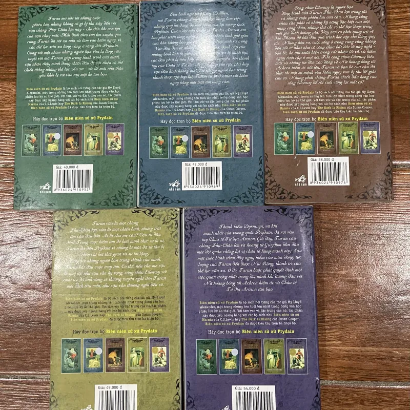 Biên niên sử xứ Prydain trọn bộ 5 tập (t4) 925771