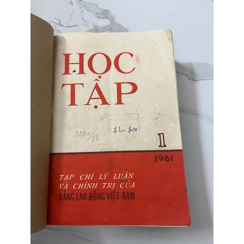 12 số tạp chí Học Tập năm 1961 798722