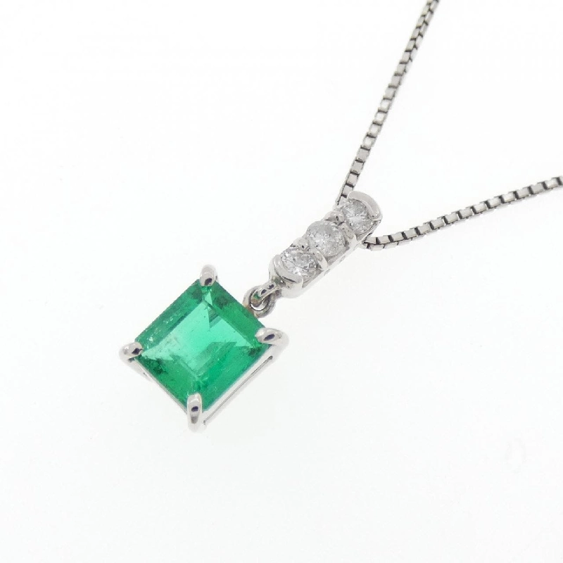 Dây chuyền ngọc lục bảo PT900/PT850 0.69CT - Hàng hiệu Authentic 862140