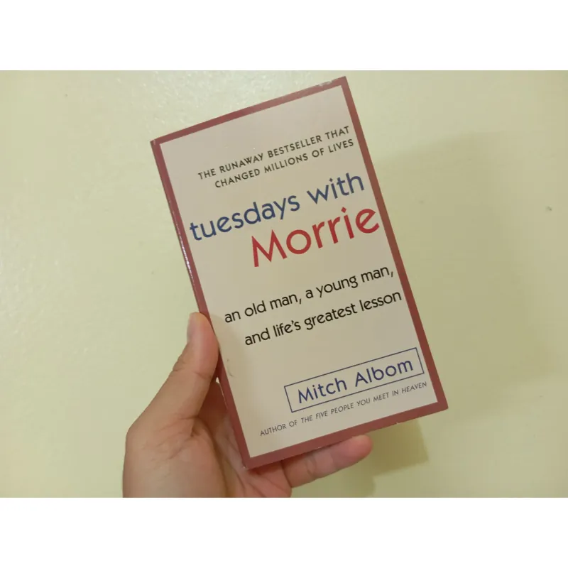 Tuesday with morrie, mich albom, english book sách tiếng Anh  997638