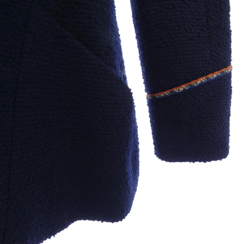 【Mã giảm giá】Áo khoác không cổ CHANEL 638319