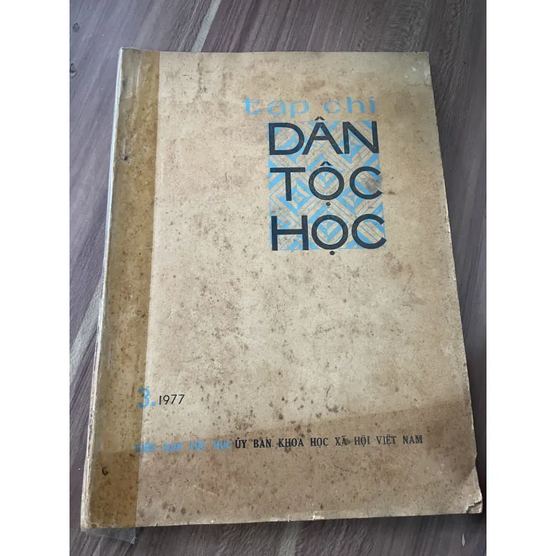 Tạp chí Dân tộc học - khổ lớn - 3.1977 789004
