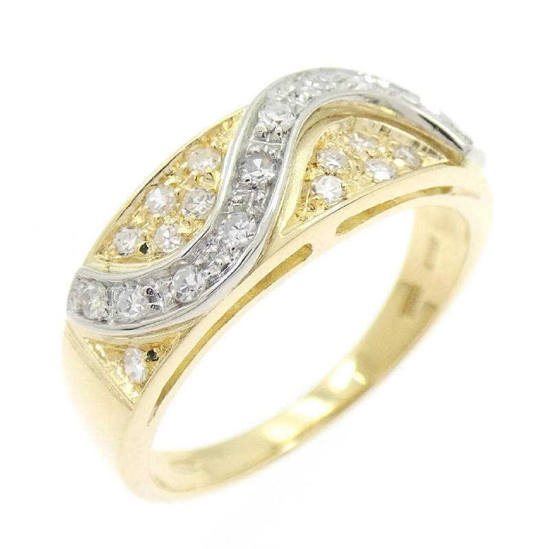 Nhẫn kim cương 750YG/750WG - Hàng hiệu Authentic 849864