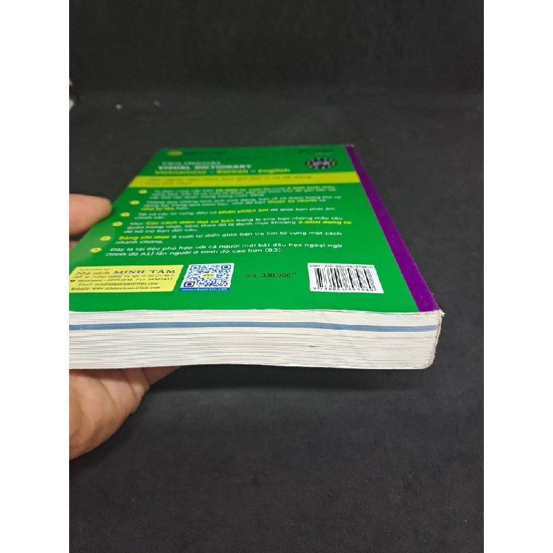 [59K/kg] Trilingual visual dictionary vietnamese Korean English mới 90% HCM1407 437075