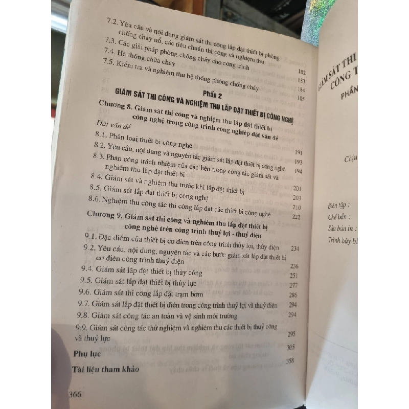 GIÁM SÁT THI CÔNG VÀ NGHIỆM THU CÔNG TRÌNH XÂY DỰNG : Phần Lắp đặt Thiết bị - Bùi Mạnh Hùng & Nguyễn Đức Toàn 193066
