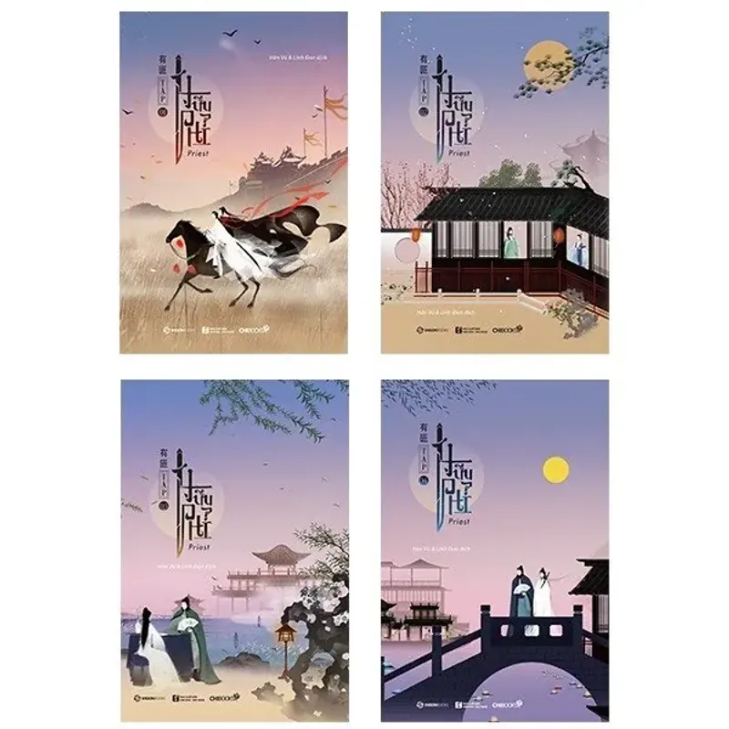 Hữu Phỉ -  Priest - Trọn Bộ 4 Tập - sách tốt 800427