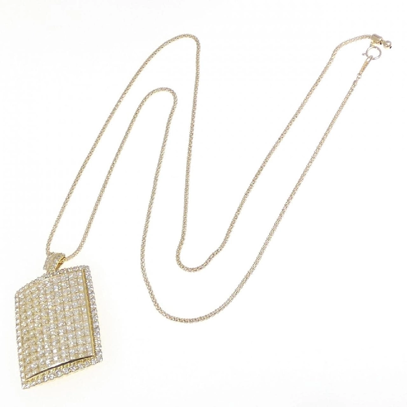 K18YG Dây chuyền kim cương 10.00CT - Hàng hiệu chính hãng 846434