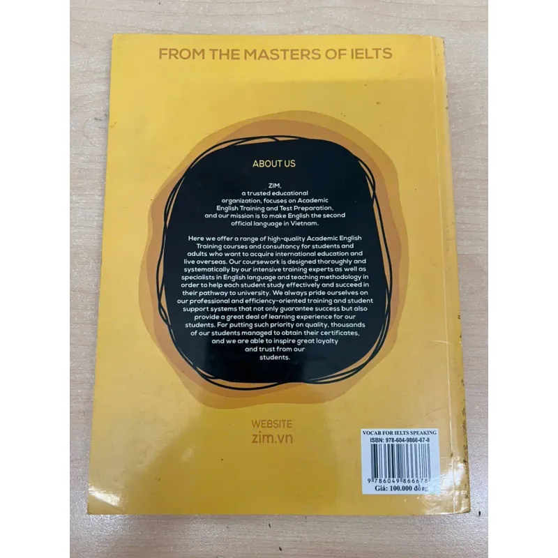 Sách luyện thi POWER VOCAB IELTS – Speaking band 8 của From The masters of IELTS 781177