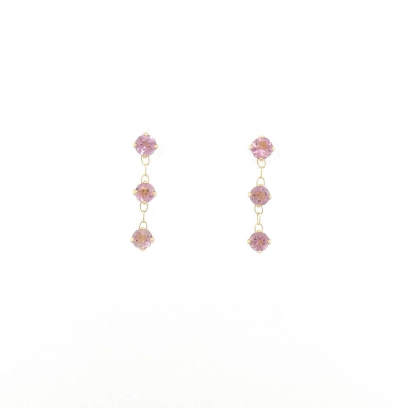 K18YG Tourmaline Bông tai - Hàng hiệu Chính hãng 877253