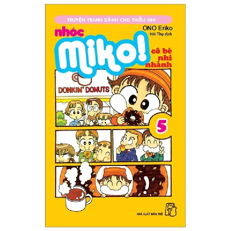 Nhóc Miko! Cô Bé Nhí Nhảnh - Tập 5 - ONO Eriko (Mới 100%) Truyện tranh, NXB Trẻ - SÁCH ĐẠI HỌC 486339