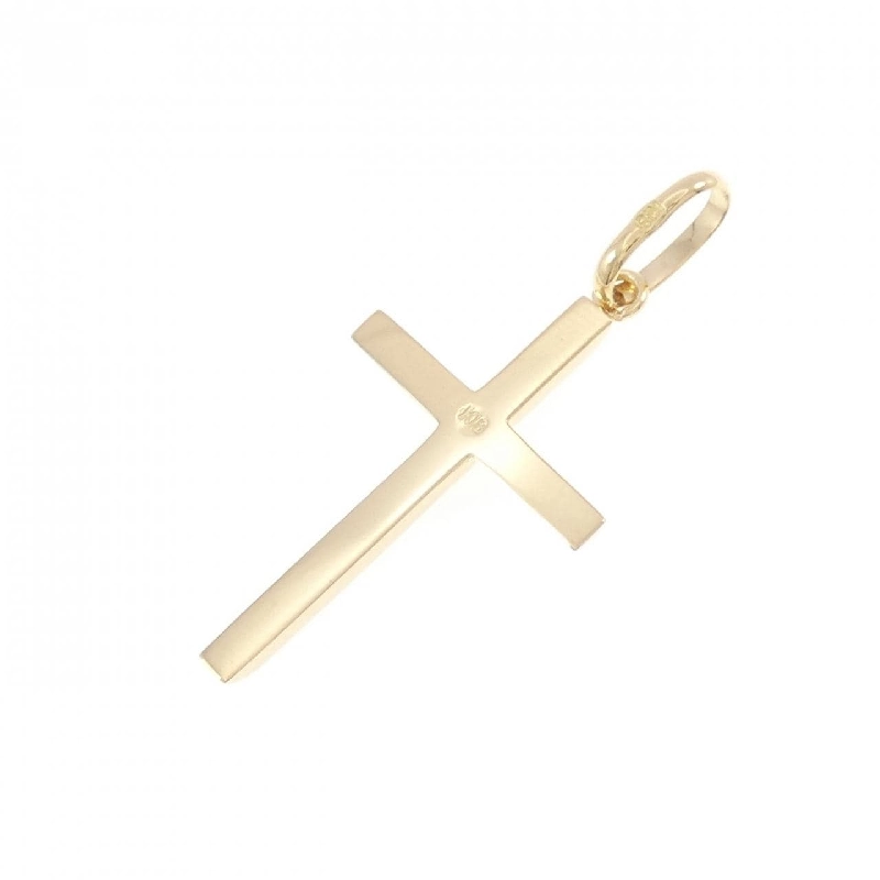 K18YG Mặt dây chuyền hình chữ thập - Hàng hiệu Chính hãng 864920