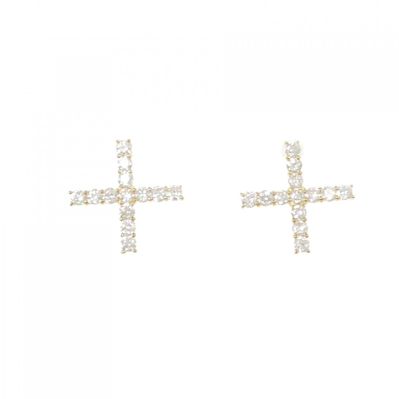 K18YG Bông tai kim cương 0.60CT - Hàng hiệu Chính hãng 871378