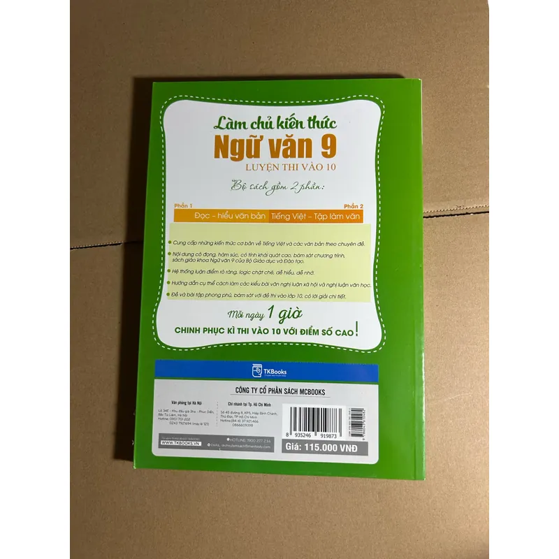 Làm chủ kiến thức ngữ văn 9 luyện thi vào lớp 10 557984