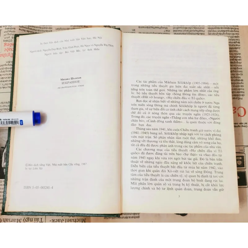 Tuyển tập đồ sộ Mikhail Sholokhov 993072
