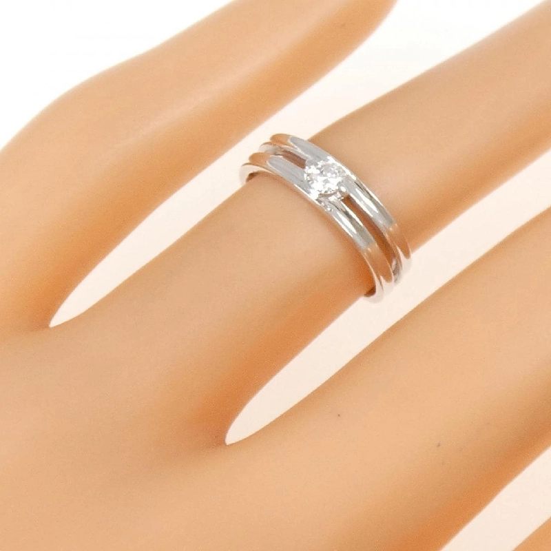 Nhẫn kim cương K18WG 0.11CT - Hàng hiệu Authentic 855719