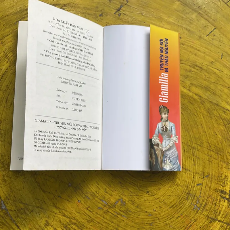 GIAMILIA- TRUYỆN NÚI ĐỒI VÀ THẢO NGUYÊN- TSINGHIZ AITƠMATỐP 569711