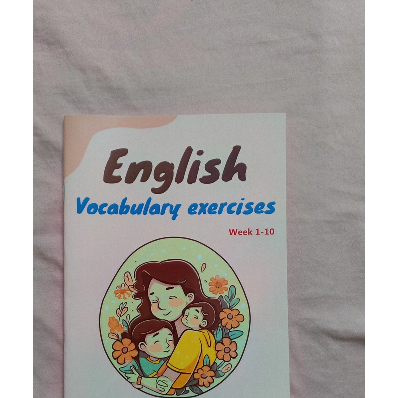 Bộ 5 quyển, đủ 52 tuần. Luyện viết 5 vựng tiếng Anh mỗi ngày. 304682