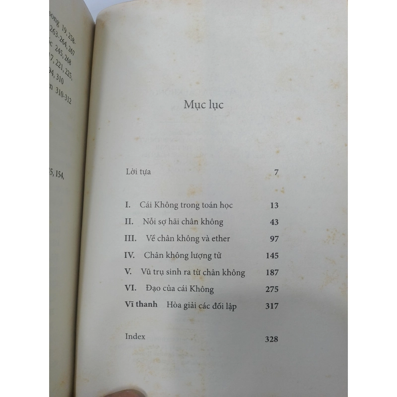 SỰ ĐẦY CỦA CÁI KHÔNG - TRỊNH XUÂN THUẬN 527035