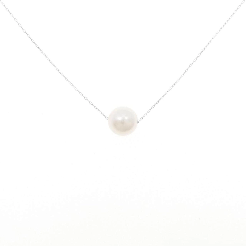 K18WG Dây chuyền ngọc trai Akoya 8.5mm - Hàng hiệu Chính hãng 857779