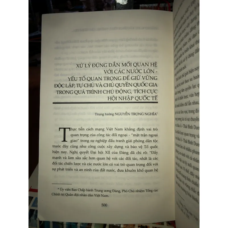 Giữ vững độc lập, tự chủ trong hội nhập quốc tế - GS. TS. Vũ Văn Hiền 755952