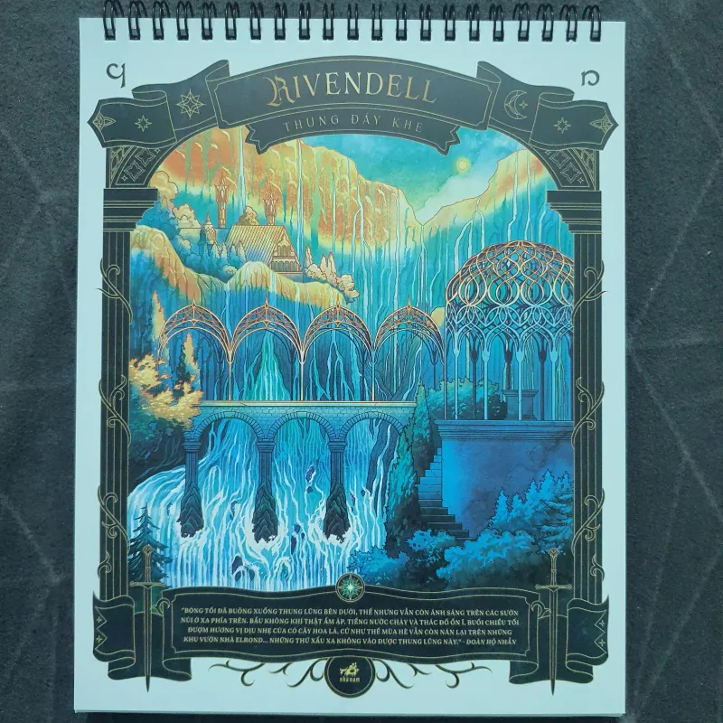 Lịch để bàn Nhã Nam 2026 - Vùng đất kỳ ảo (new, chưa sử dụng) 752957