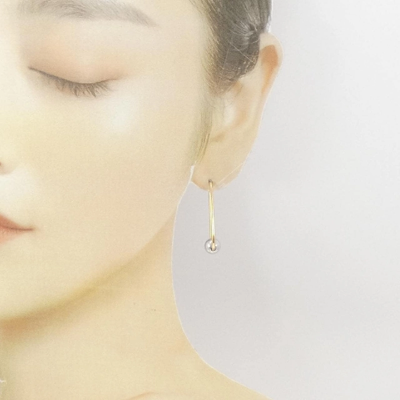 K18YG/K18WG Bông tai - Hàng hiệu Authentic 871653