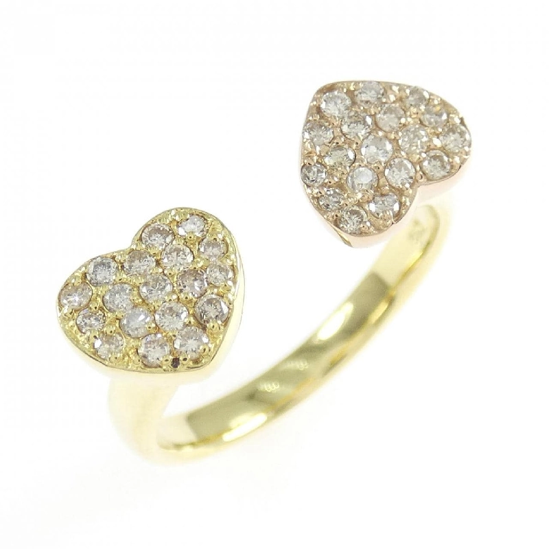 Nhẫn kim cương hình trái tim K18YG/K18PG 0.30CT - Hàng hiệu Chính hãng 854920