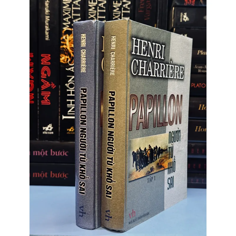 Trọn bộ 2 tập Papillon người tù khổ sai (bìa cứng)  751765