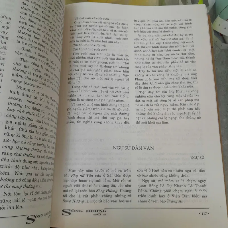 SÔNG HƯƠNG TUẦN BÁO RA NGÀY THỨ BẢY - PHAN KHÔI 1033257
