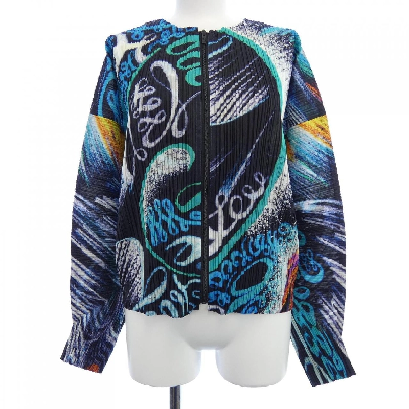 Pleats Please PP21-JC672 Áo khoác cardigan 628235