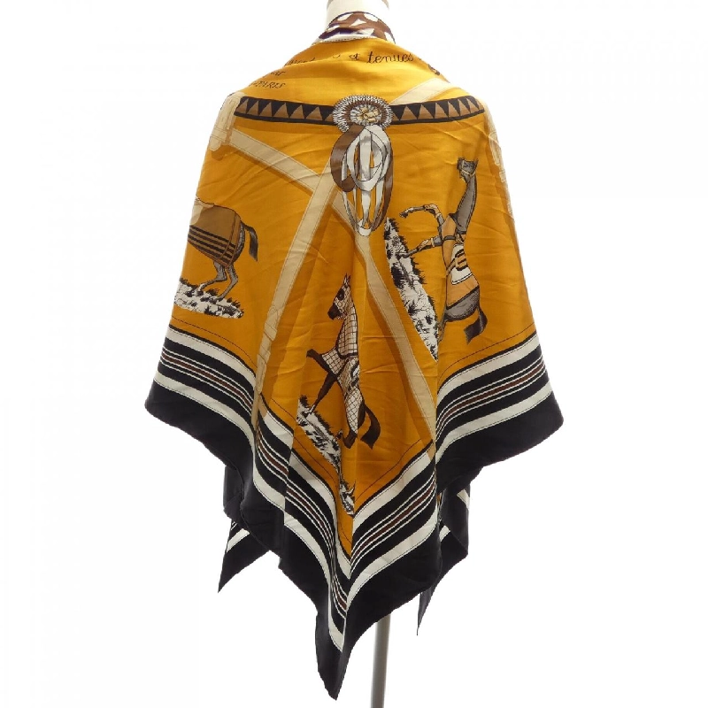 Khăn choàng HERMES CONVERTURES ET TENUES DE FOUR - Hàng hiệu Authentic 832913