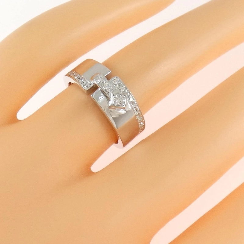 Nhẫn kim cương 750WG 0.19CT 667485