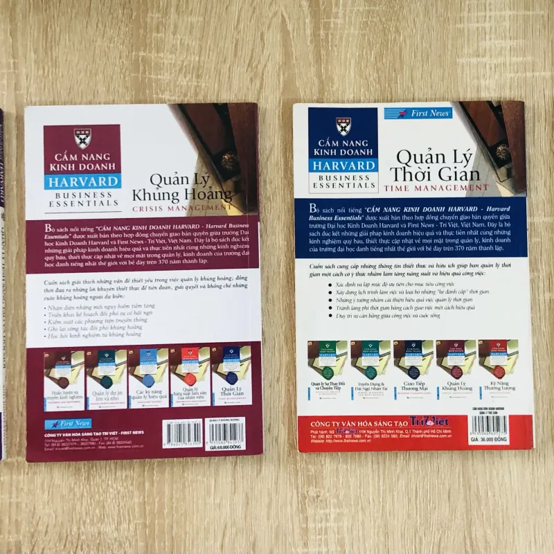 4 CUỐN CẨM NANG KINH DOANH HARVARD  1022315