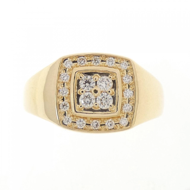 Nhẫn kim cương K18YG 0.21CT 669019