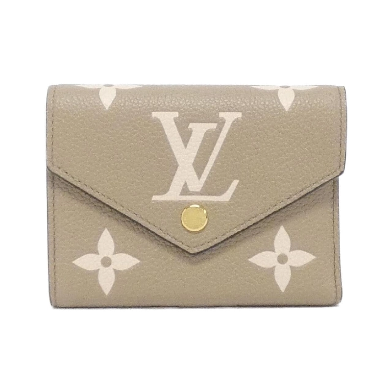 Ví Louis Vuitton hai màu Monogram Empreinte Portefeuille Victoire M81861 622390