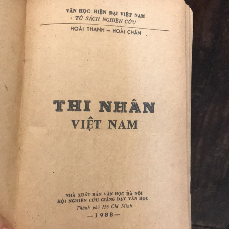 THI NHÂN VIỆT NAM (XB 1988) 503664