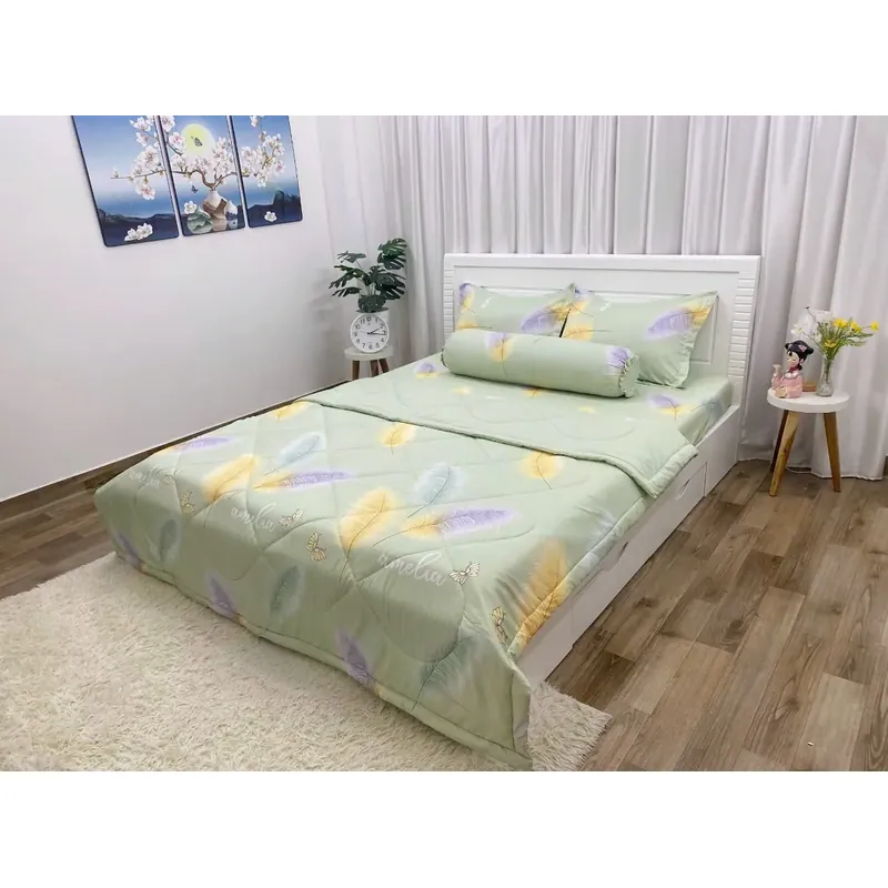 Bộ ba tencel chần cao cấp 180x200 590788