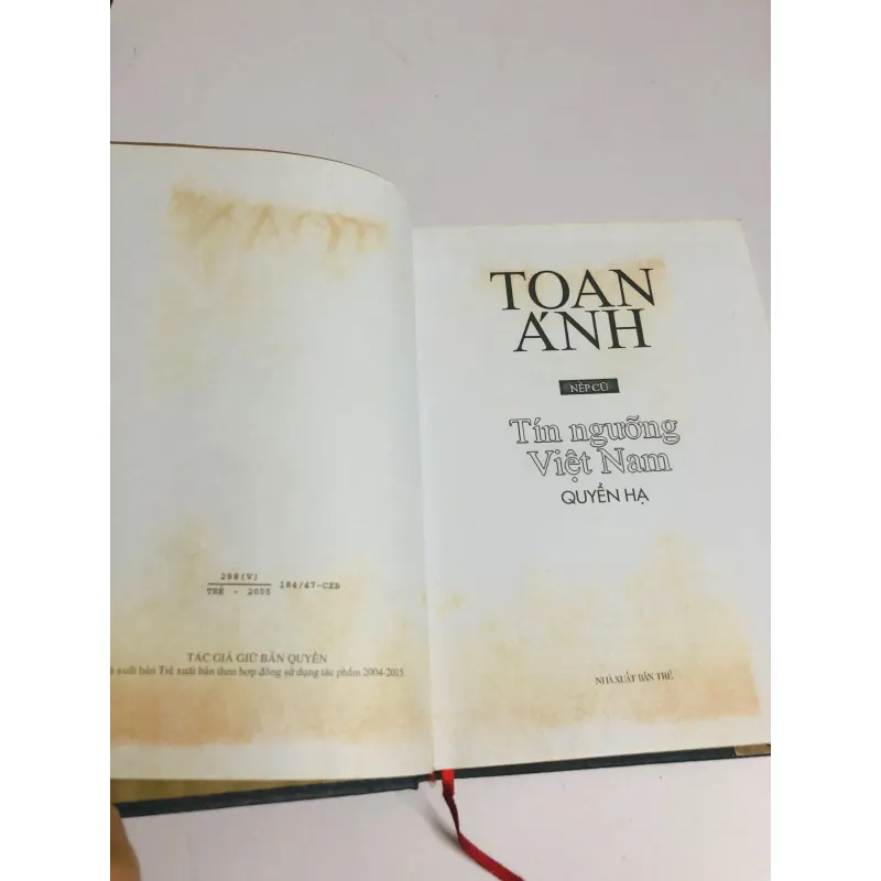 TÍN NGƯỠNG VIỆT NAM – Quyển Hạ (Toan Ánh) 751209