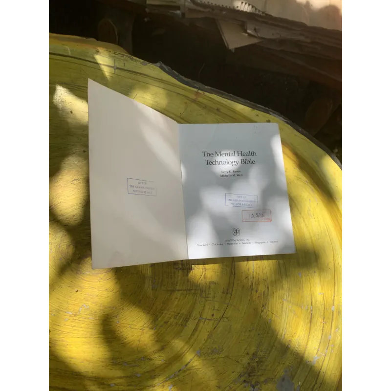 THE MENTAL HEALTH TECHNOLOGY BIBLE  761465