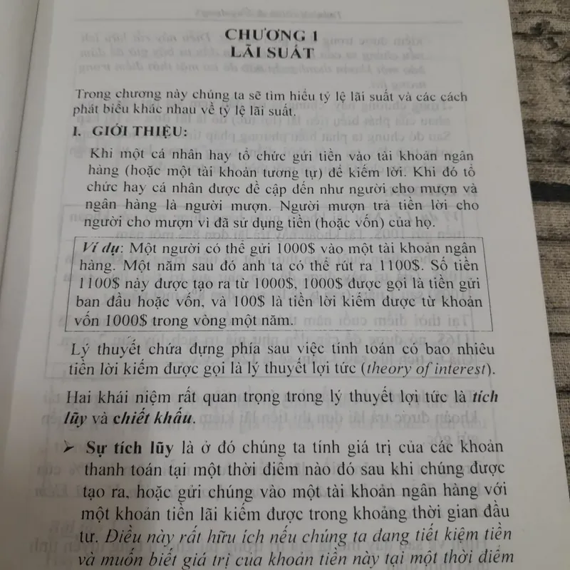Toán Tài Chính & Ứng dụng -Lý thuyết và bài tập. Thạc sỹ Ng. Văn Nông... 718992