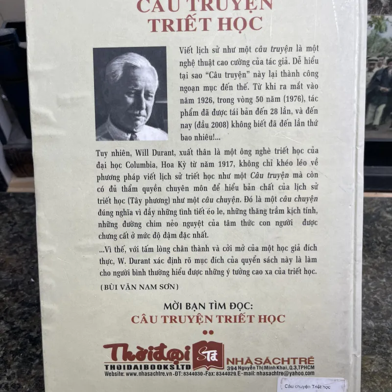 Câu truyện triết học Will Durant bìa cứng  778016