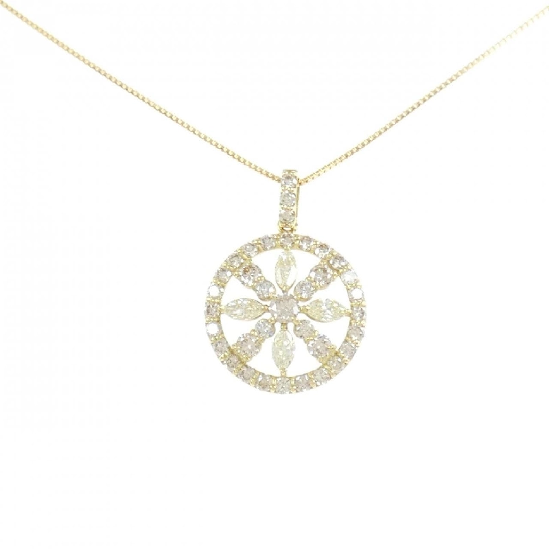 K18YG Dây chuyền kim cương 1.00CT - Hàng hiệu Chính hãng 861226