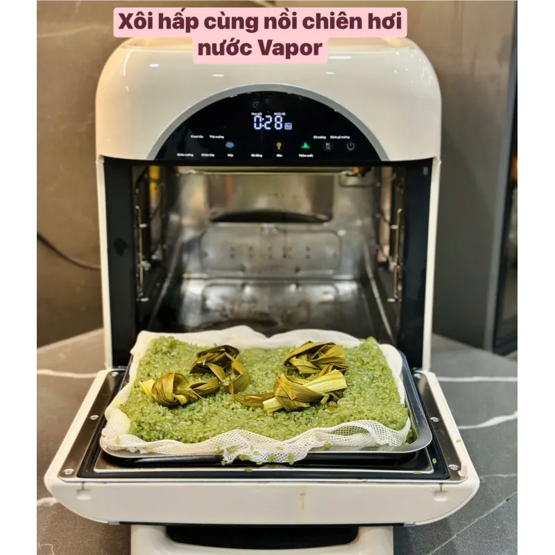 Nồi chiên hơi nước Kalite Vapor – Chiên giòn, hấp mềm, nướng ngon trong một chạm 718831