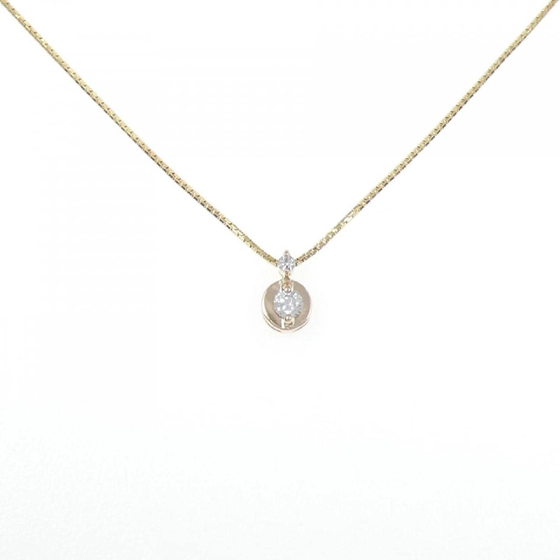 K18PG/K18YG Dây chuyền kim cương 0.10CT - Hàng hiệu Chính hãng 861601