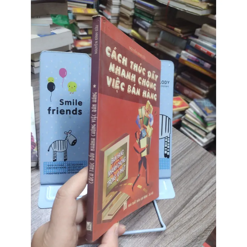 Sách: Cách thúc đẩy nhanh chóng việc bán hàng - Tác giả: Nguyễn Đình Cửu 608121